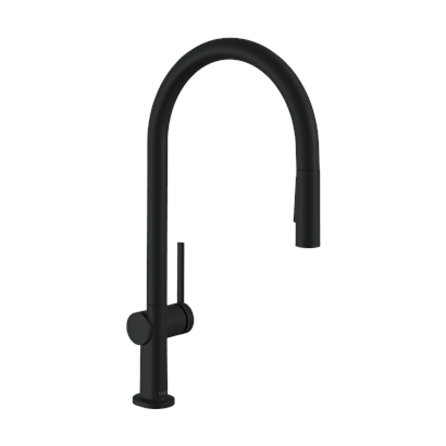 HansGrohe Talis M54 Tek Kollu Eviye Bataryası 210, Çekilebilir El Duşu, 2Jet, Sbox - 72801670