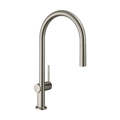 HansGrohe Talis M54 Tek Kollu Eviye Bataryası 210, Çekilebilir Gaga, 1Jet, Sbox - 72803800