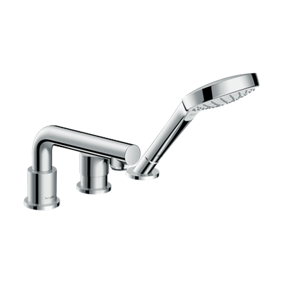 HansGrohe Talis S 3 - Delikli Küvet Kenarı Tek Kollu Banyo Bataryası - 72417000