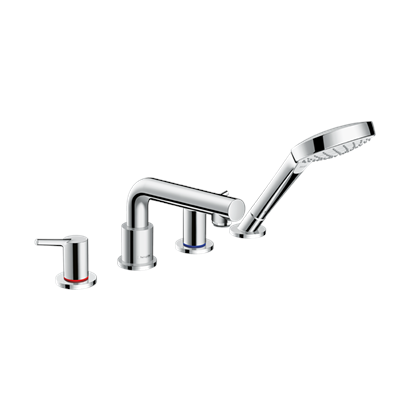 HansGrohe Talis S 4 - Delikli Küvet Kenarı Banyo Bataryası - 72419000