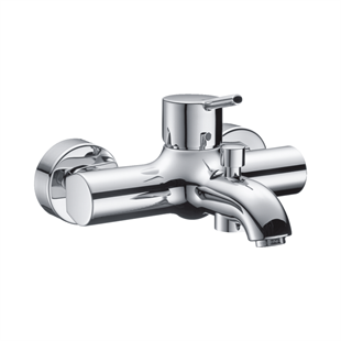 Hansgrohe Talis S Tek Kollu Banyo Bataryası Aplike, Krom - 32420000