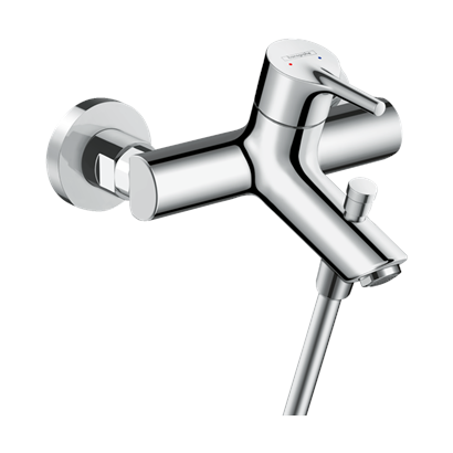 HansGrohe Talis S Tek Kollu Banyo Bataryası Aplike, Merkez Mesafe 15.3 Cm - 72401000