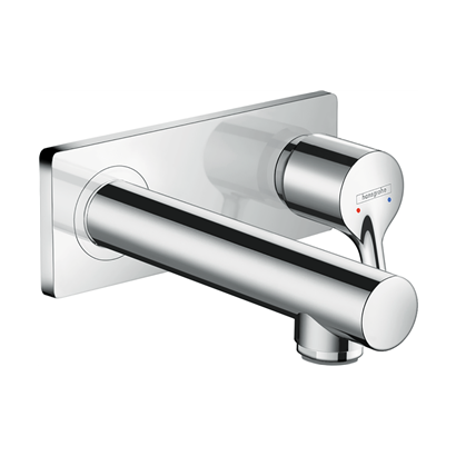 HansGrohe Talis S Tek Kollu Lavabo Bataryası Ankastre Duvara Monte, 16.5 Cm Gaga İle - 72110000