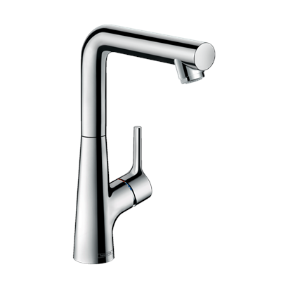 HansGrohe Talis S Tek Kollu Lavabo Bataryası 210 Kumandalı, Döner Gaga İle - 72105000