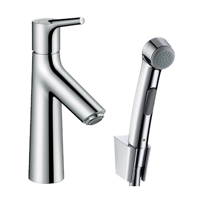 HansGrohe Talis S Tek Kollu Lavabo Bataryası Bidette El Duşu Ve 160 Cm Duş Hortumu İle - 72290000