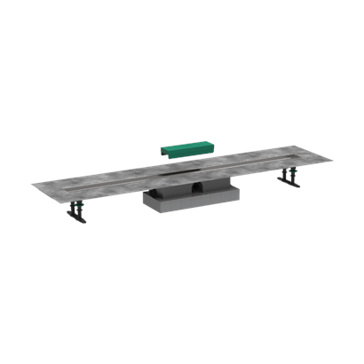 HansGrohe Ubox Universal Komple Set Düz Kurulum  -  1200 Duş Kanalı İçin - 56021180