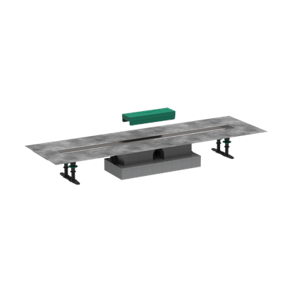 HansGrohe Ubox Universal Komple Set Düz Kurulum  -  900 Duş Kanalı İçin - 56019180