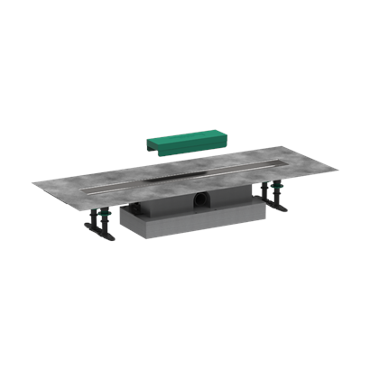 HansGrohe Ubox Universal Komple Set Düz Kurulum  -  700 Duş Kanalı İçin - 56017180