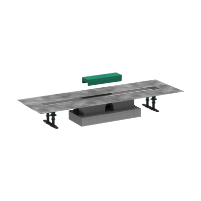 HansGrohe Ubox Universal Komple Set Düz Kurulum  -  800 Duş Kanalı İçin - 56018180