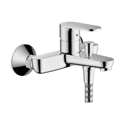 HansGrohe Vernis Blend Tek Kollu Banyo Bataryası Aplike Montaj, 2 Akışlı - 71454000