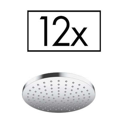 HansGrohe Vernis Blend Tepe Duşu 200 1Jet Proje Paketi (12Li) - 26365000