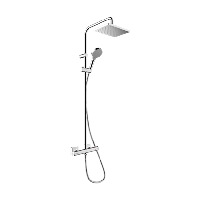 HansGrohe Vernis Shape Duş Kolonu 230 1Jet, Termostat İle - 26286000