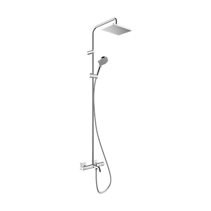 HansGrohe Vernis Shape Duş Kolonu 230 1Jet, Ecosmart, Banyo Termostatı İle - 26098000