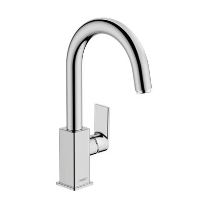 HansGrohe Vernis Shape Tek Kollu Lavabo Bataryası Kumandalı - 71564000