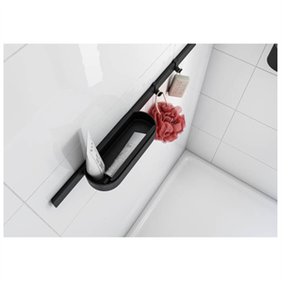 Hansgrohe WallStoris Duş Paketi Satin Siyah - 27967670