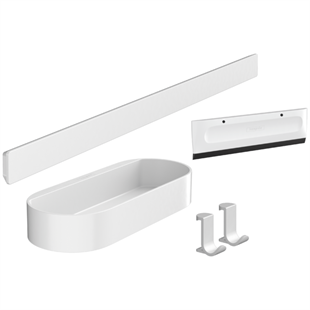 Hansgrohe WallStoris Duş Paketi Satin Beyaz - 27967700