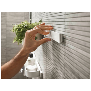 Hansgrohe WallStoris Duvar Barı 50 cm Satin Beyaz - 27902700