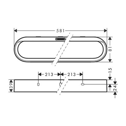 HansGrohe Wallstoris Havlu Askısı - 27926700