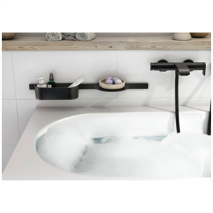 Hansgrohe WallStoris Küvet Paketi Satin Siyah - 27966670