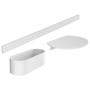 Hansgrohe WallStoris Küvet Paketi Satin Beyaz - 27966700