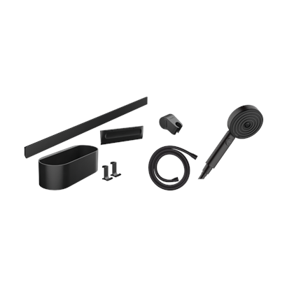 HansGrohe Wallstoris Set El Duşu 105 3Jet Activation Ecosmart, 70 Cm Duş Barı Ve Depolama Seti - 24291670