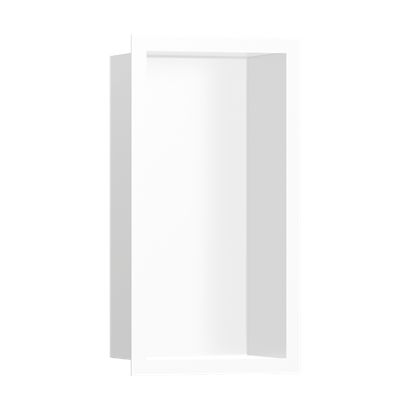 HansGrohe Xtrastoris Individual Duvar Nişi Satin Beyaz Tasarım Çerçeveli 300/150/100 - 56096700
