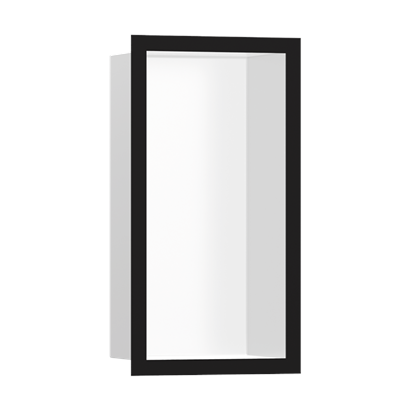 HansGrohe Xtrastoris Individual Duvar Nişi Satin Beyaz Tasarım Çerçeveli 300/150/100 - 56096670