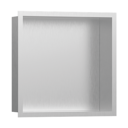 HansGrohe Xtrastoris Individual Duvar Nişi Paslanmaz Çelik Tasarım Çerçeveli 300/300/100 - 56097800