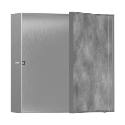 HansGrohe Xtrastoris Rock Duvar Nişi Seramik Kaplanabilir Kapak İle 300/300/100 - 56085800
