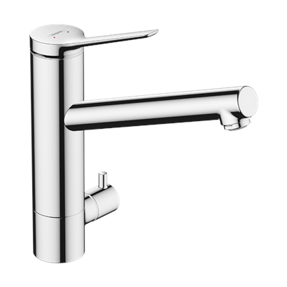 HansGrohe Zesis M33 Tek Kollu Eviye Bataryası, 200, Açma - Kapama Valfi, Coolstart, 1Jet - 74807000