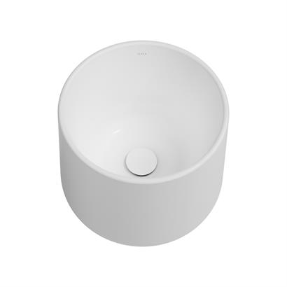 İsvea Allegro Tezgah Üstü Monoblok Lavabo Beyaz, 42 cm