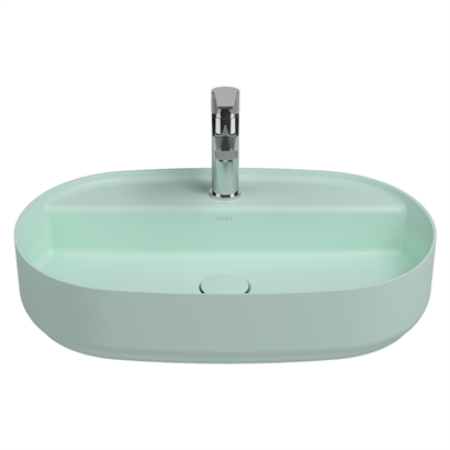 İsvea Infinity Tezgah Üstü Lavabo Mint, 60 cm