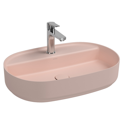 İsvea Infinity Tezgah Üstü Lavabo Somon, 60 cm
