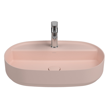 İsvea Infinity Tezgah Üstü Lavabo Somon, 60 cm