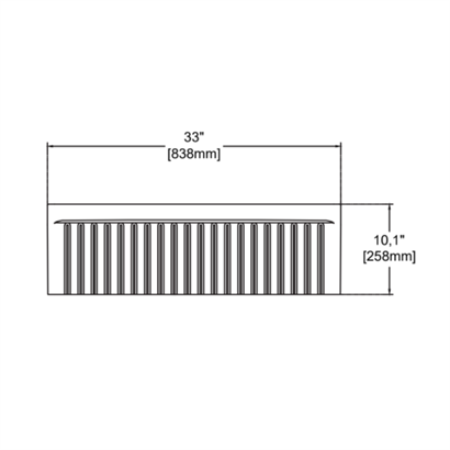 İsvea Ledro Beyaz Seramik Eviye - Tek Gözlü, 84 cm