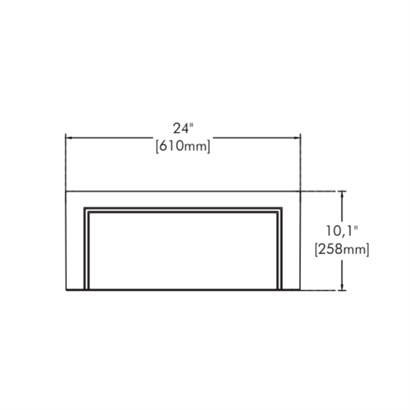 İsvea Lugano Beyaz Seramik Eviye - Tek Gözlü, 61 cm