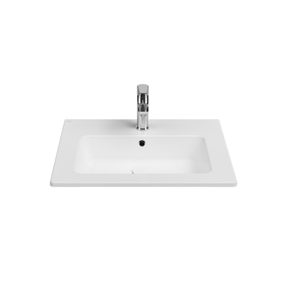 İsvea Sistema Etajerli Flat Lavabo Beyaz, 61 cm