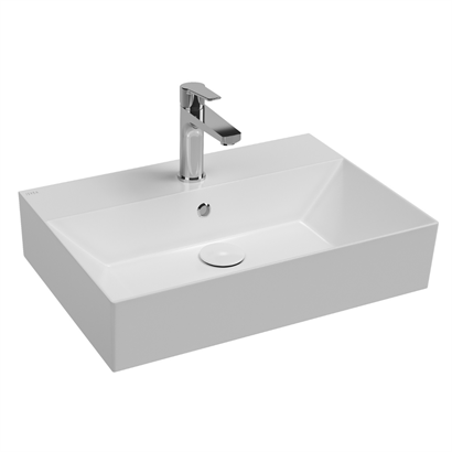 İsvea Sistema Tezgah Üstü Lavabo Beyaz, 60 cm