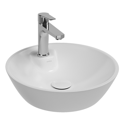 İsvea Sistema Tezgah Üstü Lavabo Beyaz, 45 cm