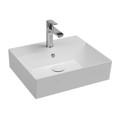 İsvea Sistema Tezgah Üstü Lavabo Beyaz, 50 cm