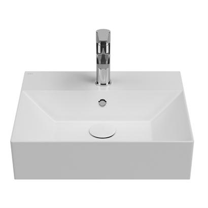 İsvea Sistema Tezgah Üstü Lavabo Beyaz, 50 cm