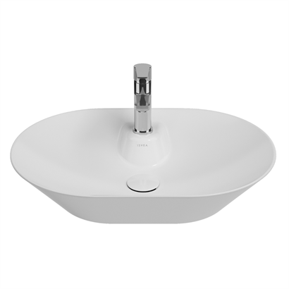 İsvea Sistema Tezgah Üstü Lavabo Beyaz, 60 cm