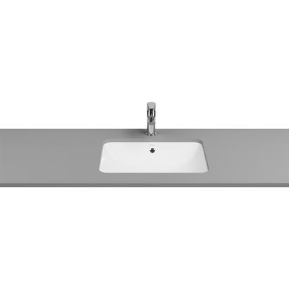 İsvea SOLUZIONE Tezgah Altı Lavabo Beyaz, 56 cm