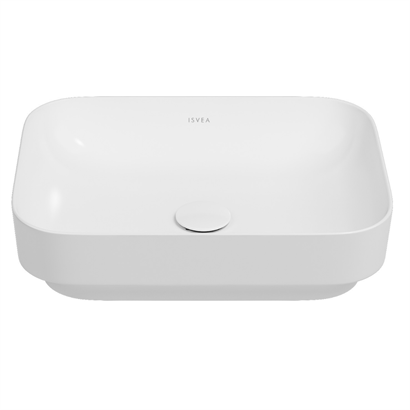 İsvea SOTT’AQUA Inset Çanak Lavabo Beyaz, 50 cm