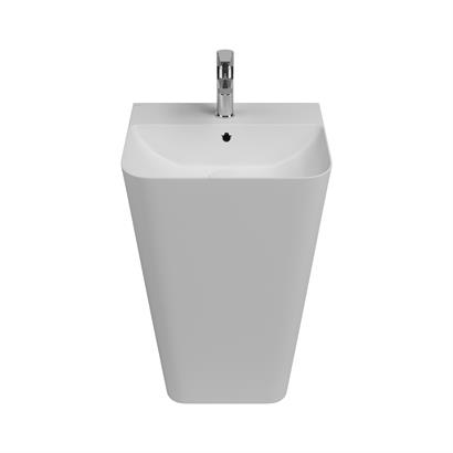 İsvea SOTT’AQUA Yerden Monoblok Lavabo Beyaz, 50 cm