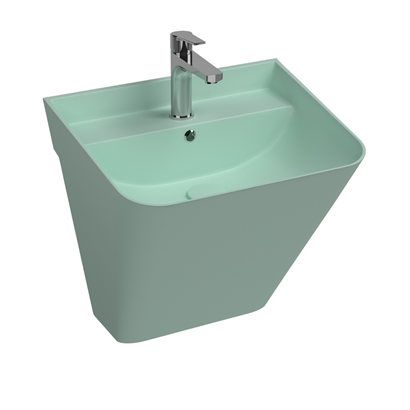 İsvea SOTTAQUA Asma Monoblok Lavabo Mint, 50 cm