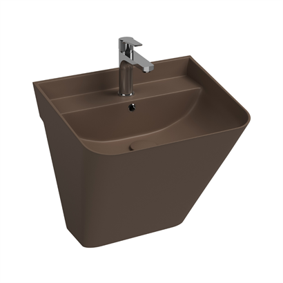 İsvea SOTTAQUA Asma Monoblok Lavabo Vizon, 50 cm
