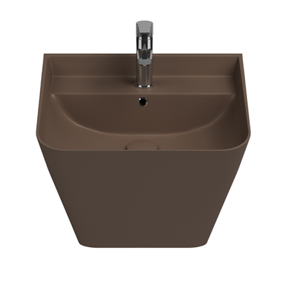 İsvea SOTTAQUA Asma Monoblok Lavabo Vizon, 50 cm