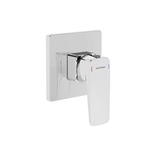 Artema Root Square Ankastre Duş Bataryası (Sıva Üstü Grubu) Krom
