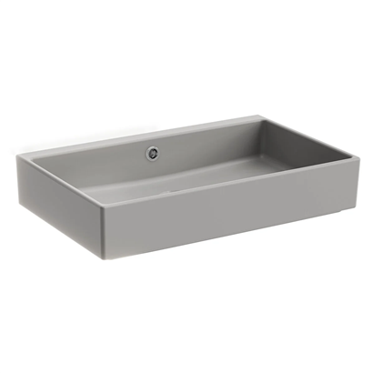 Vitra Archiplan Dar Lavabo Mat Taş Gri, 60 Cm